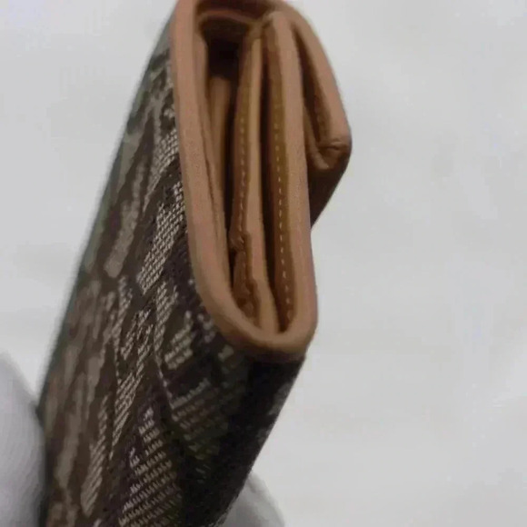 Christian Dior Brown Canvas Trotter Purse Wallet - Picture 8 of 12